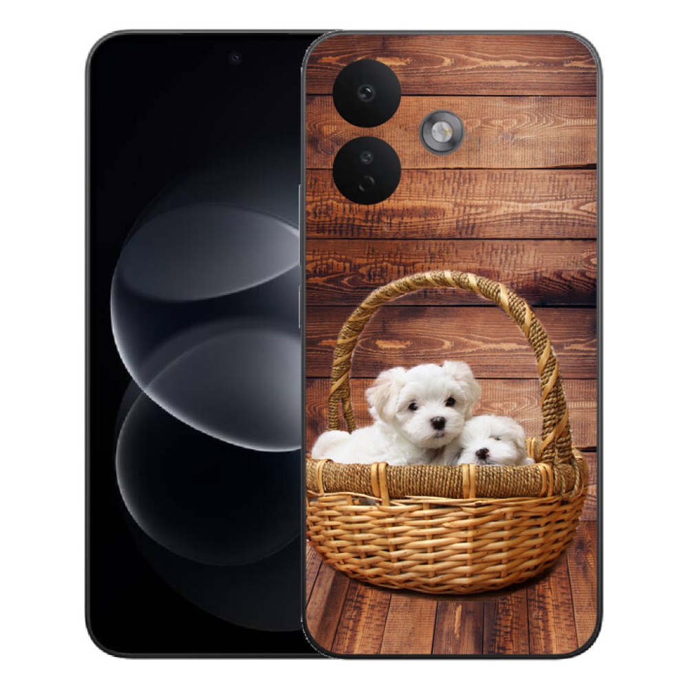 Gélový kryt mmCase na Xiaomi Redmi Note 17 Pro 5G - šteniatka