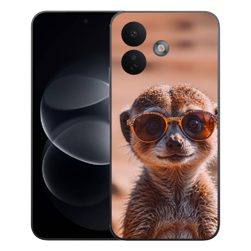 Gélový kryt mmCase na Xiaomi Redmi Note 17 Pro 5G - štýlová surikata