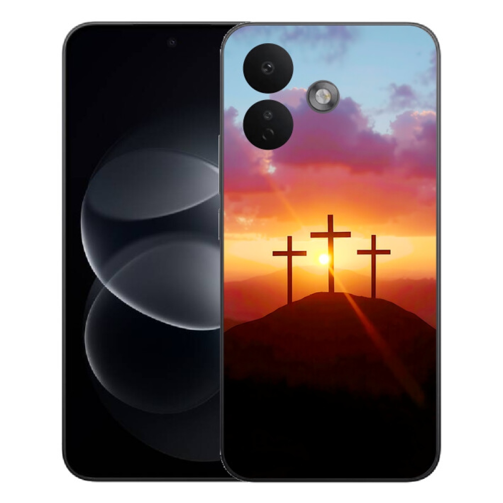 Gélový kryt mmCase na Xiaomi Redmi Note 17 Pro 5G - tri kríža