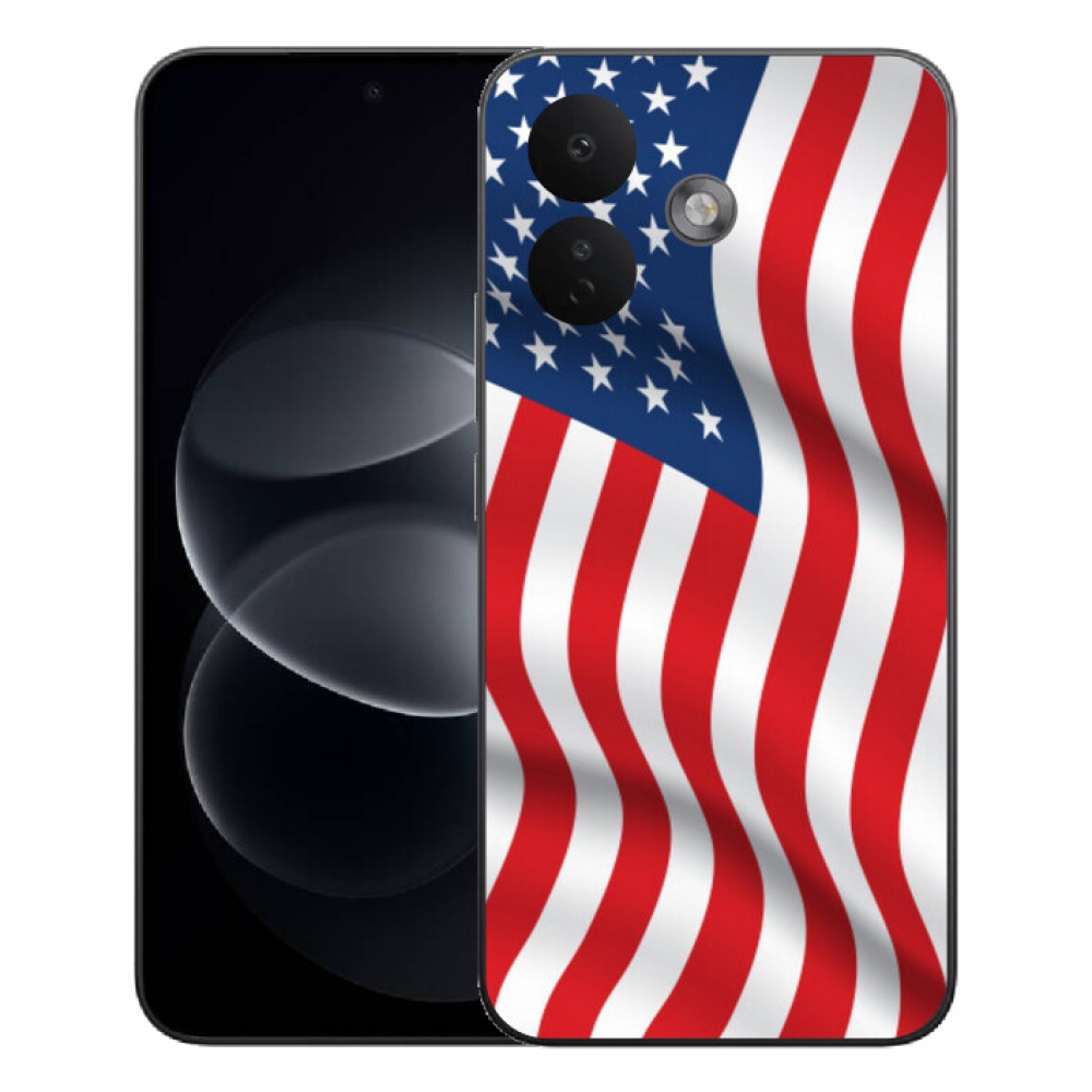Gélový kryt mmCase na Xiaomi Redmi Note 17 Pro 5G - USA vlajka