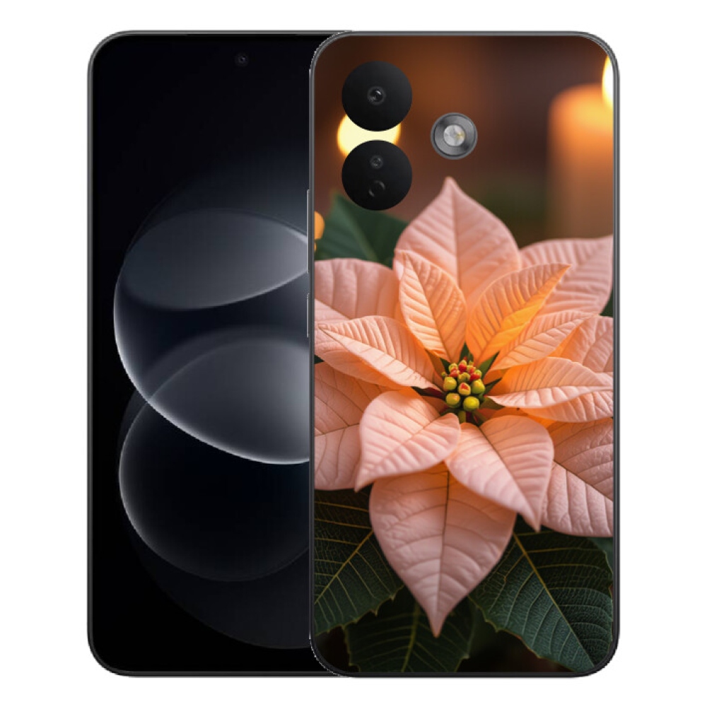 Gélový kryt mmCase na Xiaomi Redmi Note 17 Pro 5G - vianočná hviezda