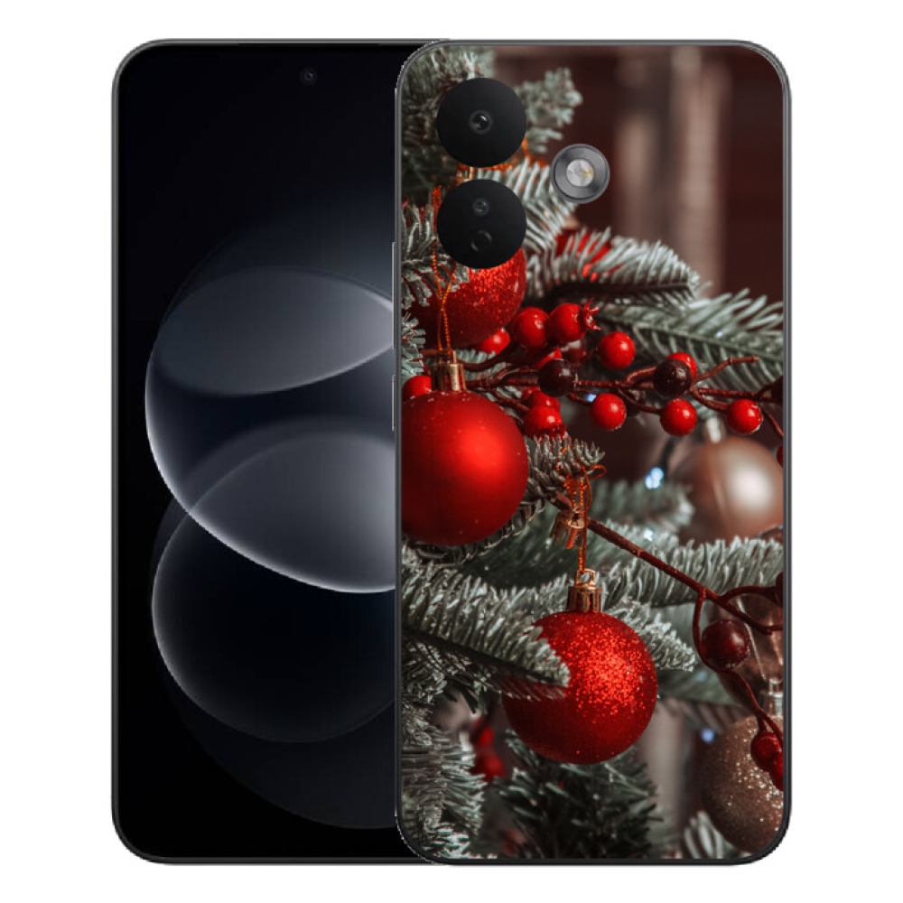 Gélový kryt mmCase na Xiaomi Redmi Note 17 Pro 5G - vianočné ozdoby 2