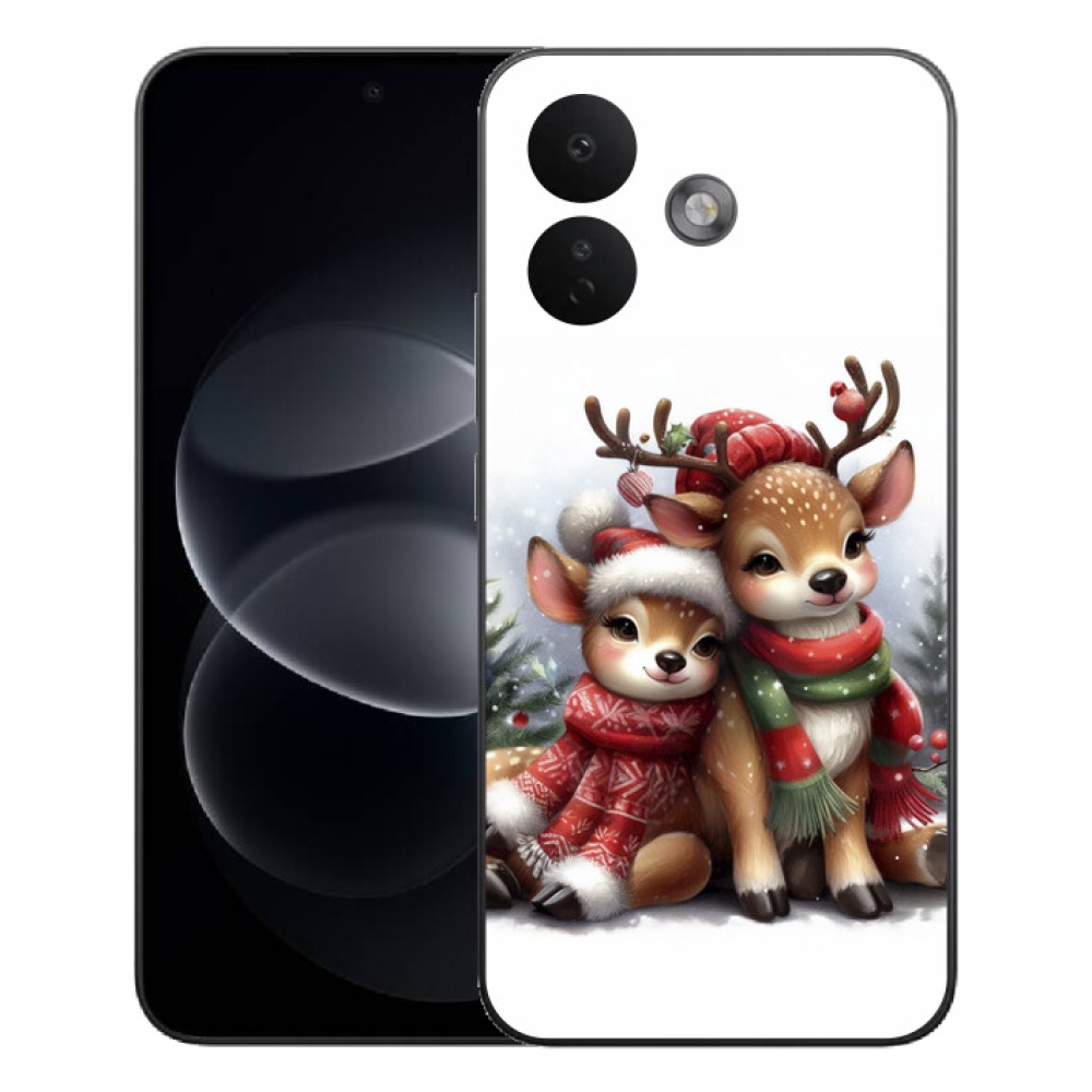 Gélový kryt mmCase na Xiaomi Redmi Note 17 Pro 5G - vianočné soby