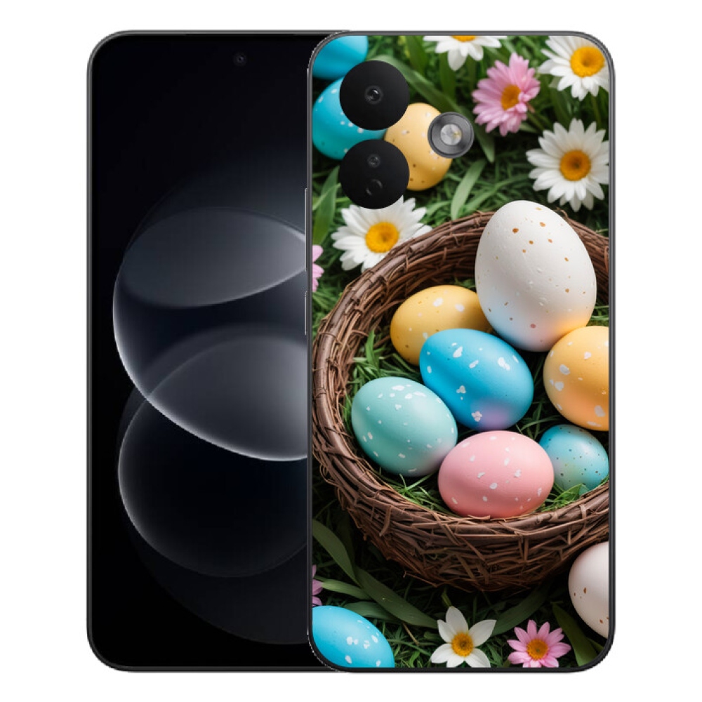 Gélový kryt mmCase na Xiaomi Redmi Note 17 Pro 5G - veľkonočné vajíčka 2