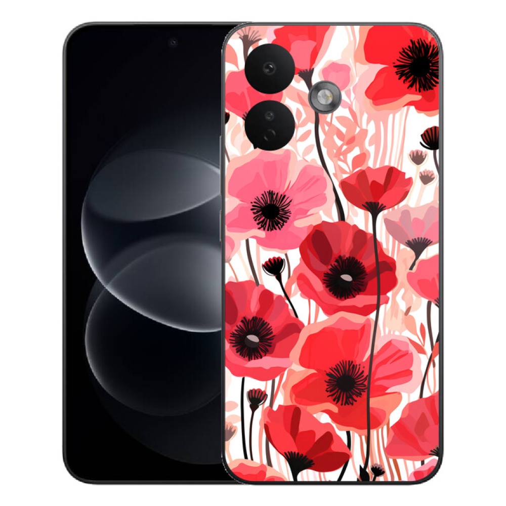 Gélový kryt mmCase na Xiaomi Redmi Note 17 Pro 5G - vlčí mak 1