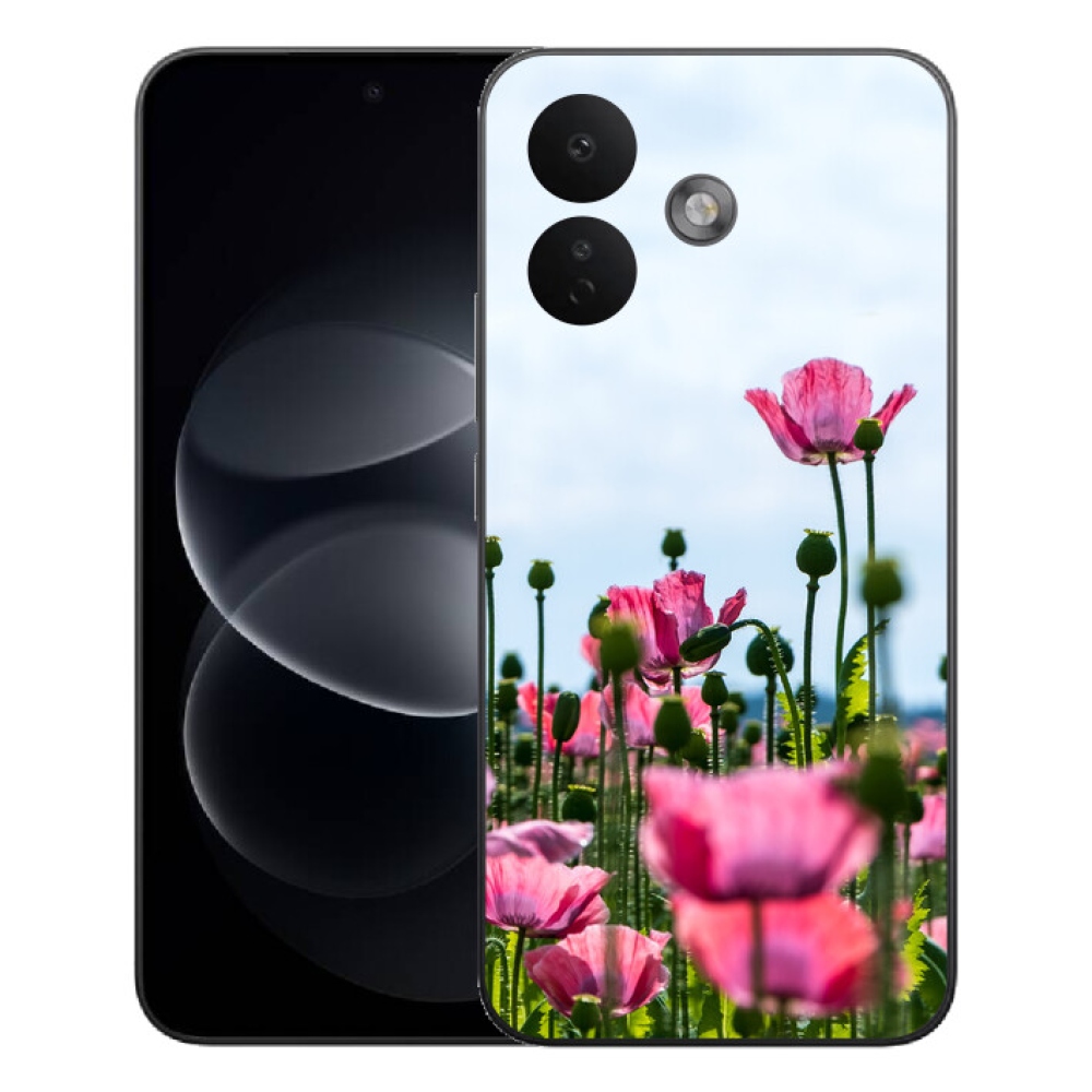 Gélový kryt mmCase na Xiaomi Redmi Note 17 Pro 5G - vlčí mak