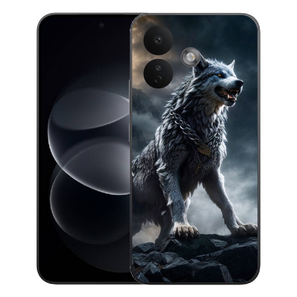 Gélový kryt mmCase na Xiaomi Redmi Note 17 Pro 5G - vlk 1