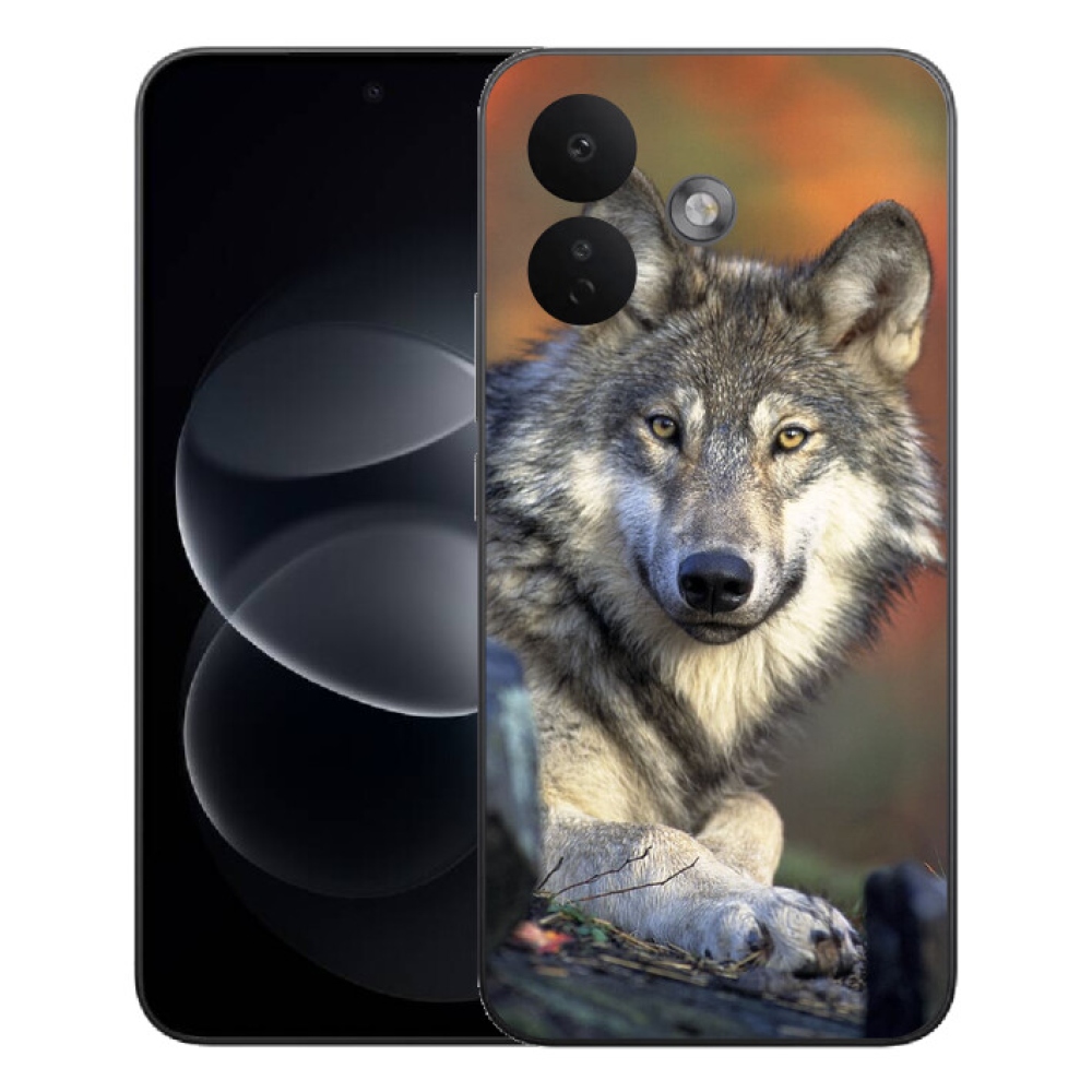 Gélový kryt mmCase na Xiaomi Redmi Note 17 Pro 5G - vlk