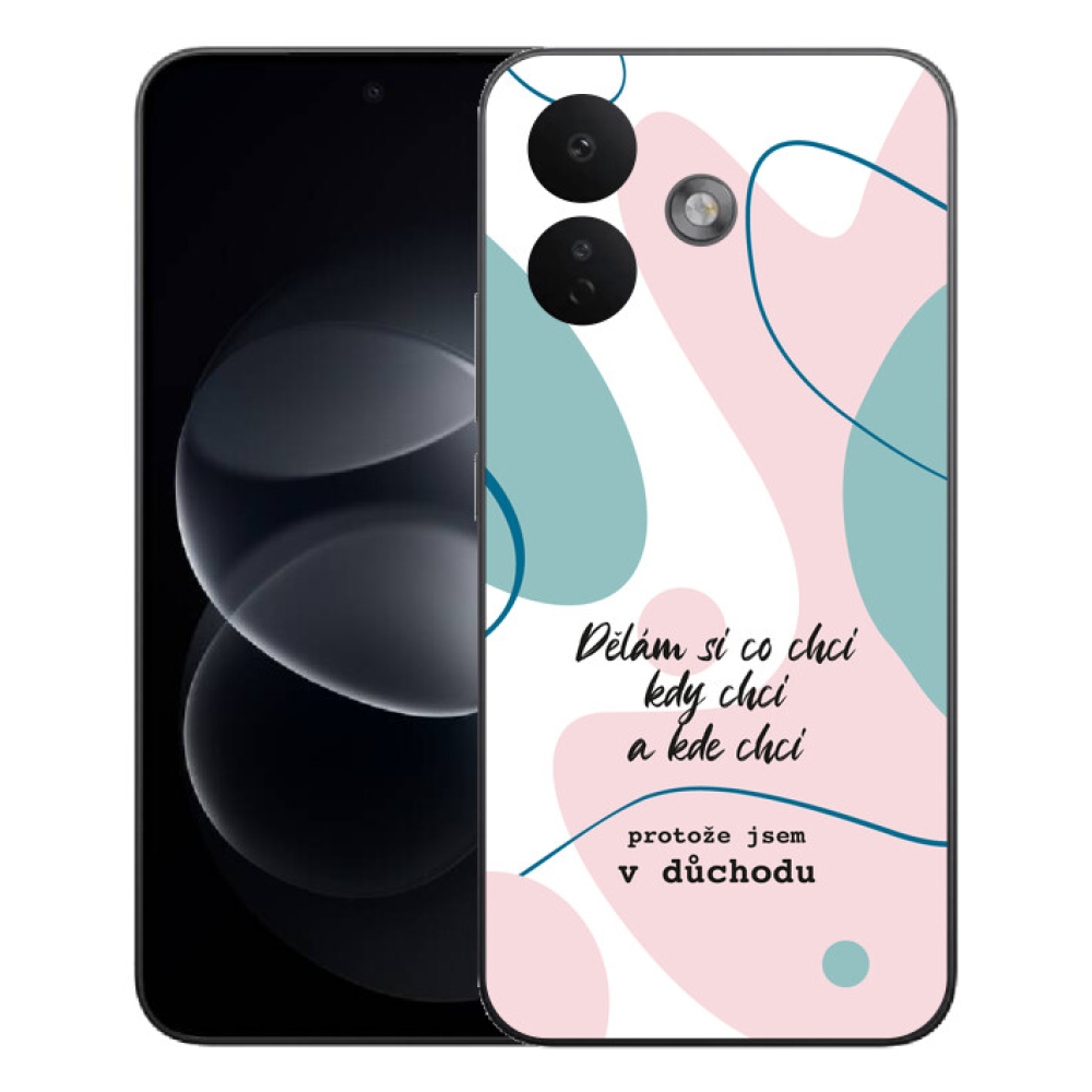 Gélový kryt mmCase na Xiaomi Redmi Note 17 Pro 5G - vtipný text 10 biele pozadie