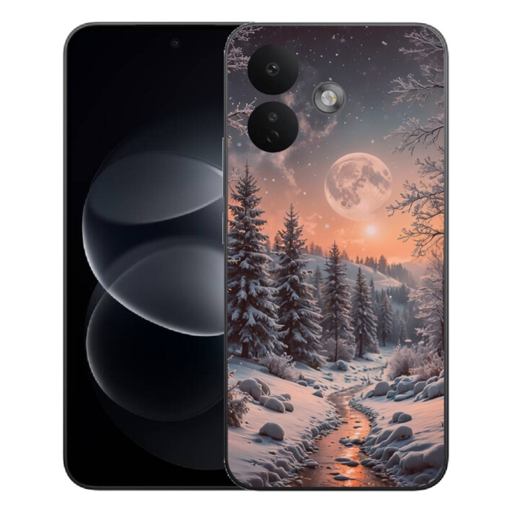 Gélový kryt mmCase na Xiaomi Redmi Note 17 Pro 5G - zimná krajina 2