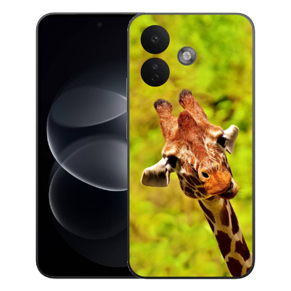 Gélový kryt mmCase na Xiaomi Redmi Note 17 Pro 5G - žirafa