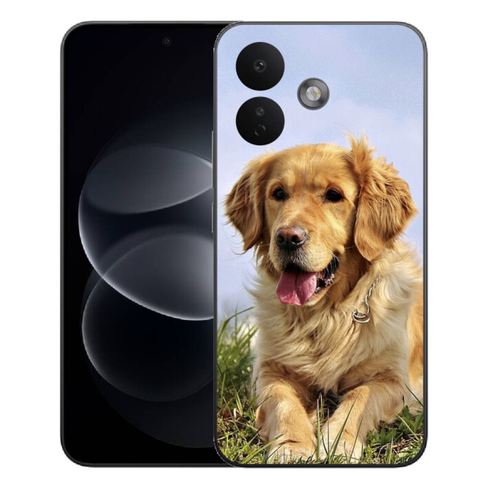 Gélový kryt mmCase na Xiaomi Redmi Note 17 Pro 5G - zlatý retriever