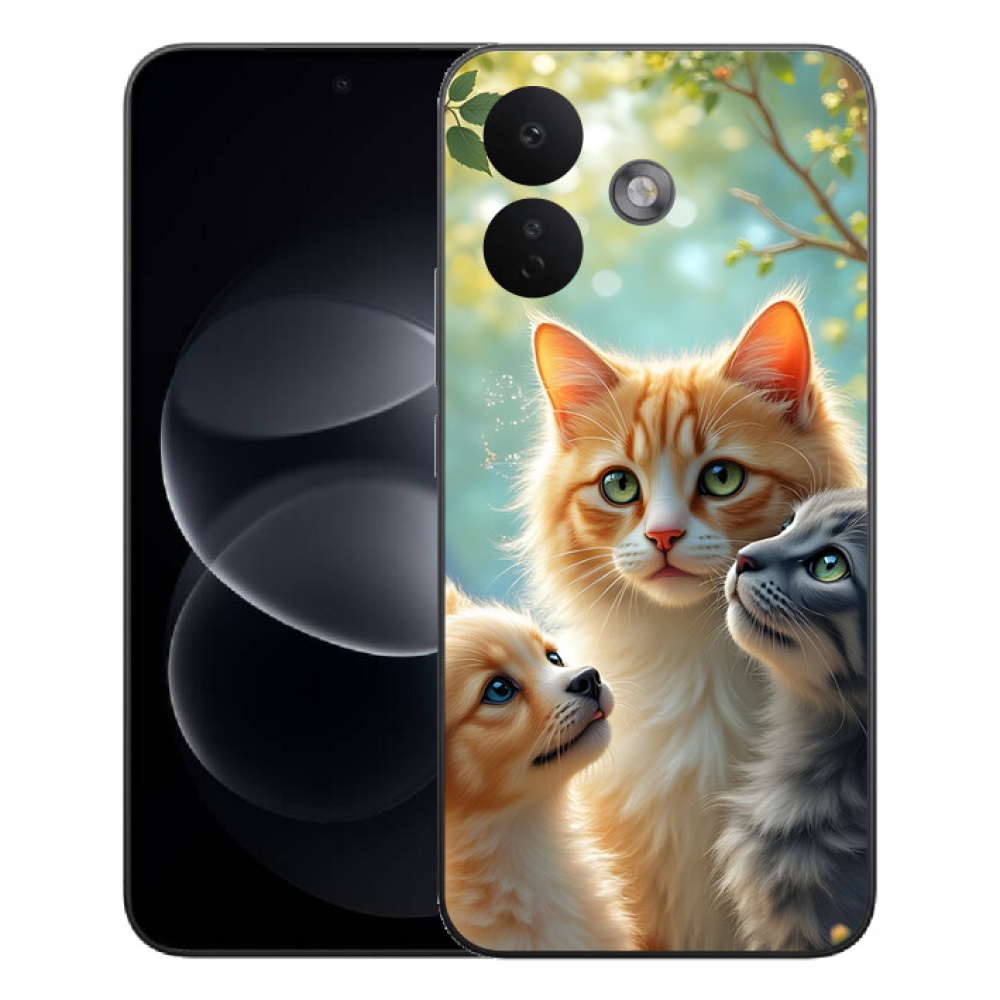 Gélový kryt mmCase na Xiaomi Redmi Note 17 Pro 5G - zvieracie priateľstvo 2