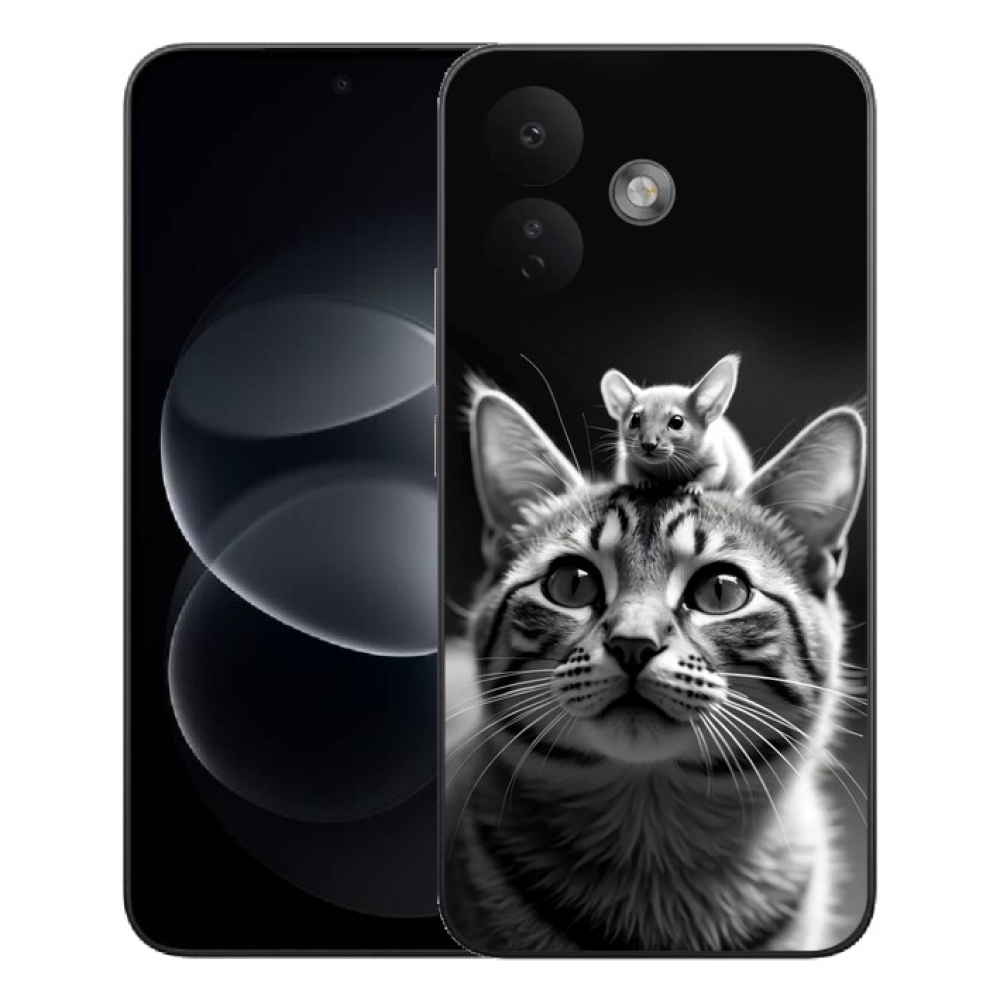 Gélový kryt mmCase na Xiaomi Redmi Note 17 Pro 5G - zvieracie priateľstvo 2