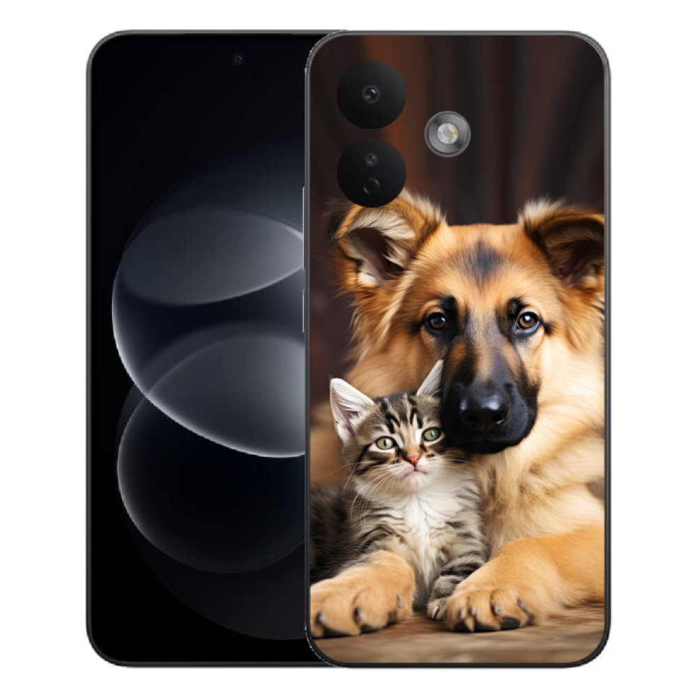 Gélový kryt mmCase na Xiaomi Redmi Note 17 Pro 5G - zvieracie priateľstvo