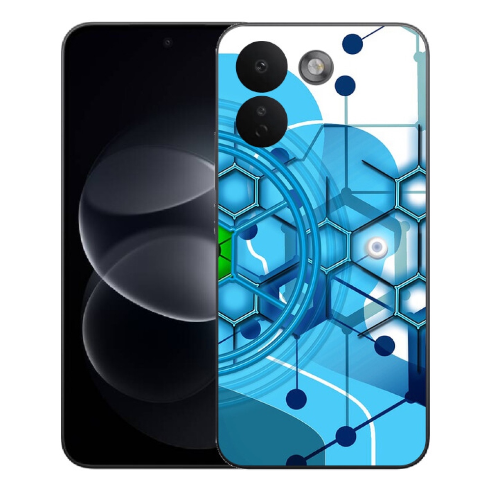 Gélový kryt mmCase na Xiaomi Redmi Note 17 Pro Max 5G - abstraktný vzor 2