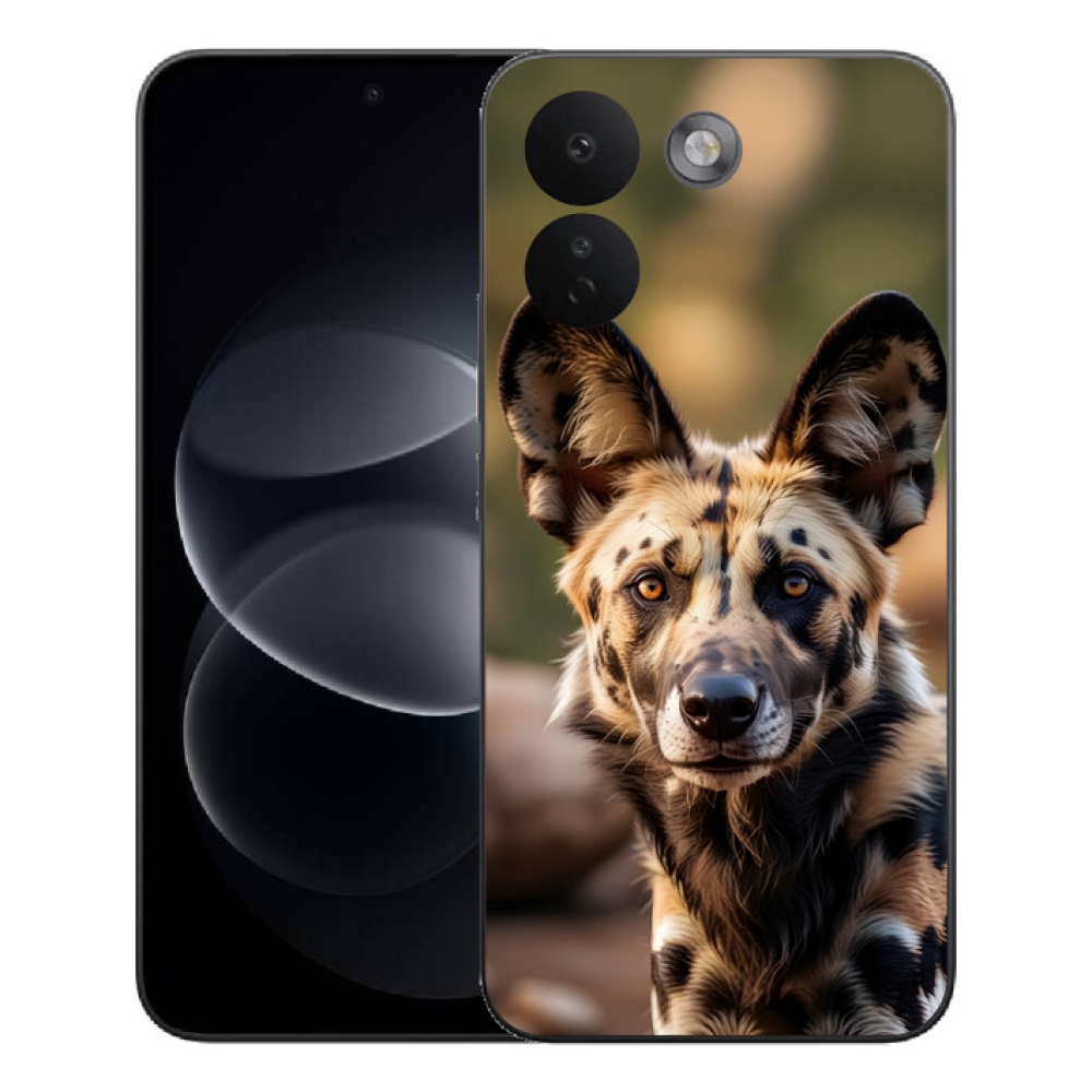 Gélový kryt mmCase na Xiaomi Redmi Note 17 Pro Max 5G - africký divoký pes