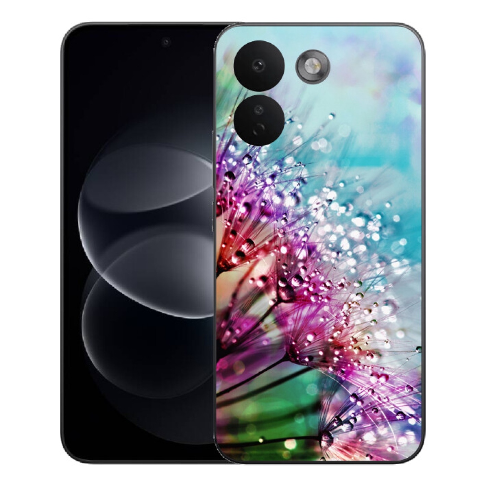 Gélový kryt mmCase na Xiaomi Redmi Note 17 Pro Max 5G - farebné kvety