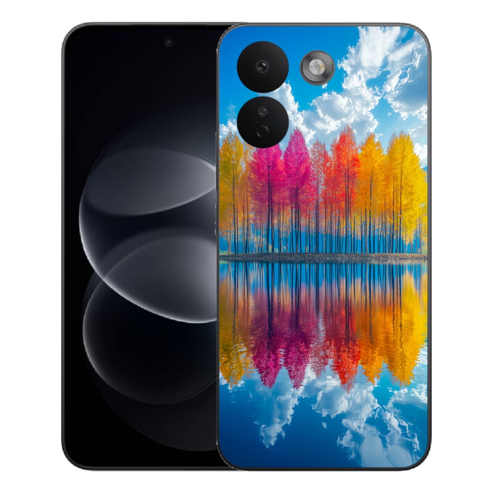 Gélový kryt mmCase na Xiaomi Redmi Note 17 Pro Max 5G - farebné stromy