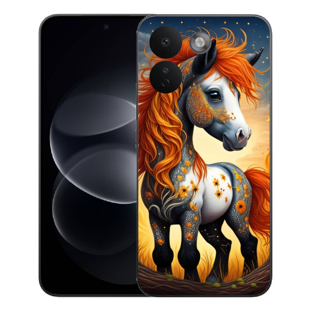 Gélový kryt mmCase na Xiaomi Redmi Note 17 Pro Max 5G - farebný poník