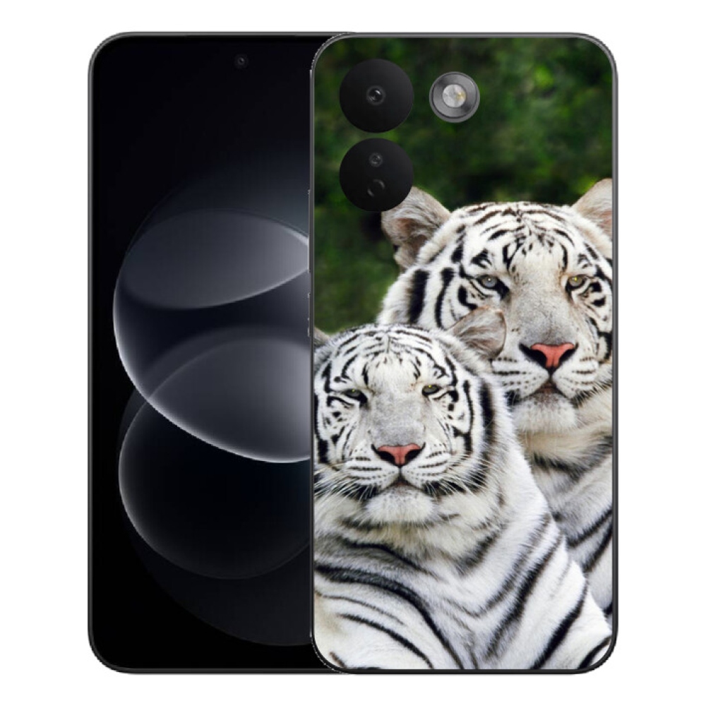 Gélový kryt mmCase na Xiaomi Redmi Note 17 Pro Max 5G - bieli tigre