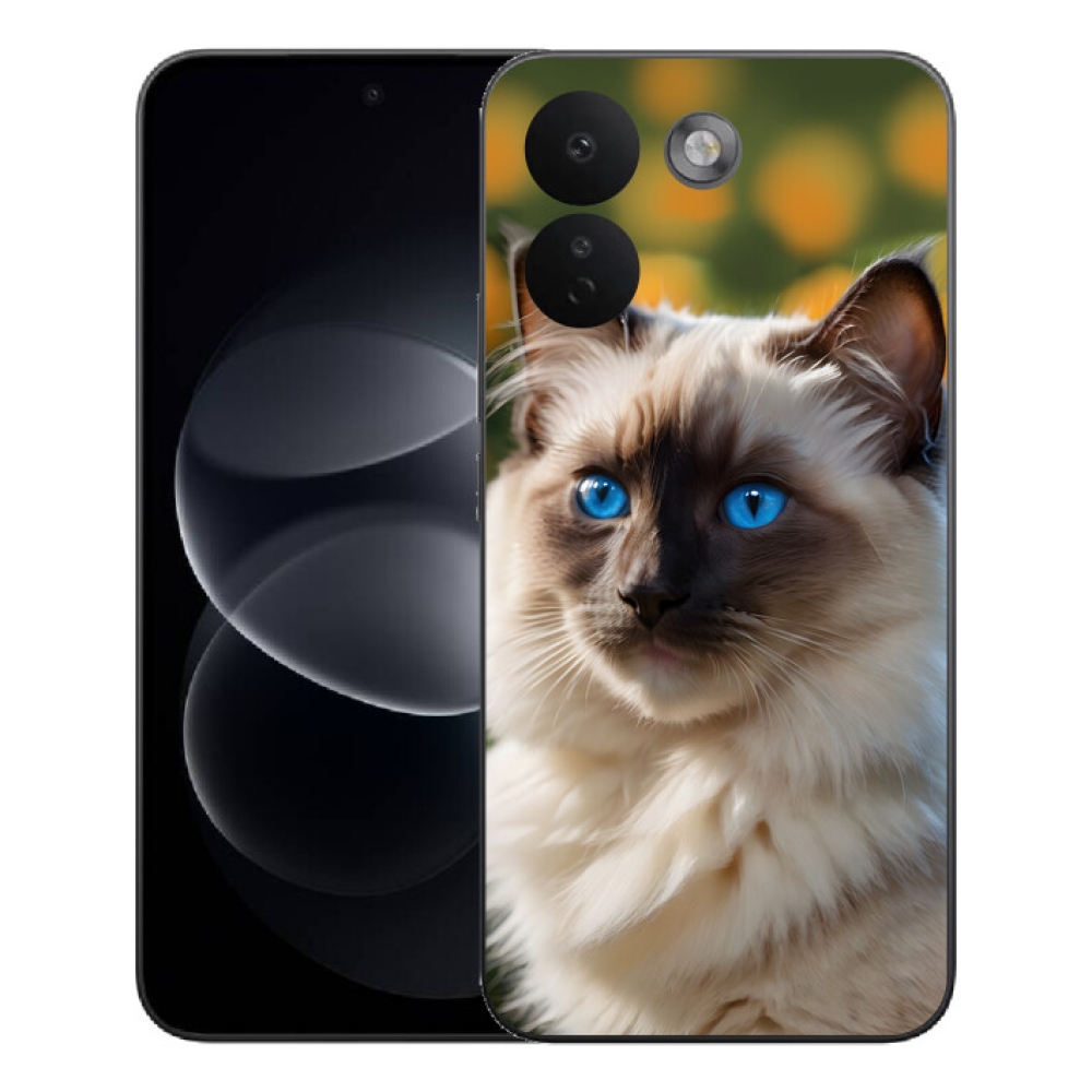 Gélový kryt mmCase na Xiaomi Redmi Note 17 Pro Max 5G - biely ragdoll