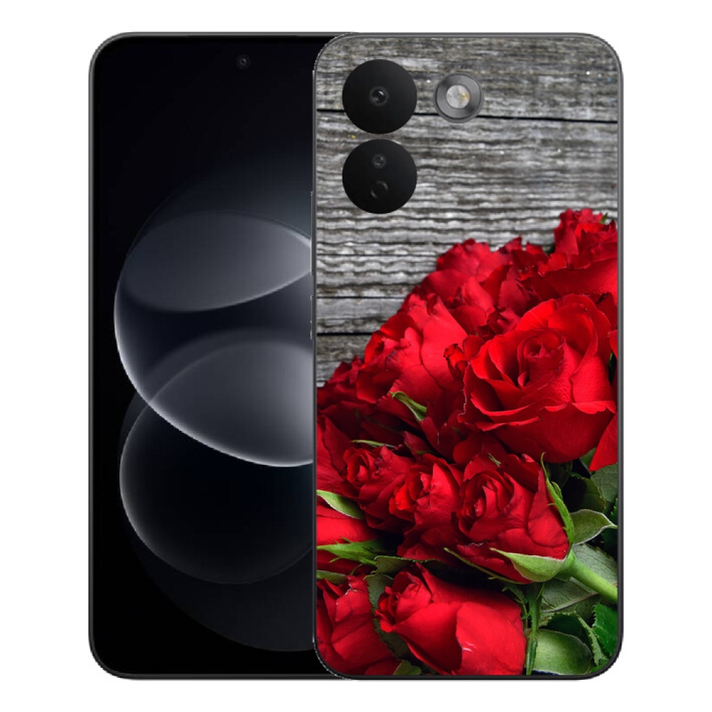 Gélový kryt mmCase na Xiaomi Redmi Note 17 Pro Max 5G - červené ruže