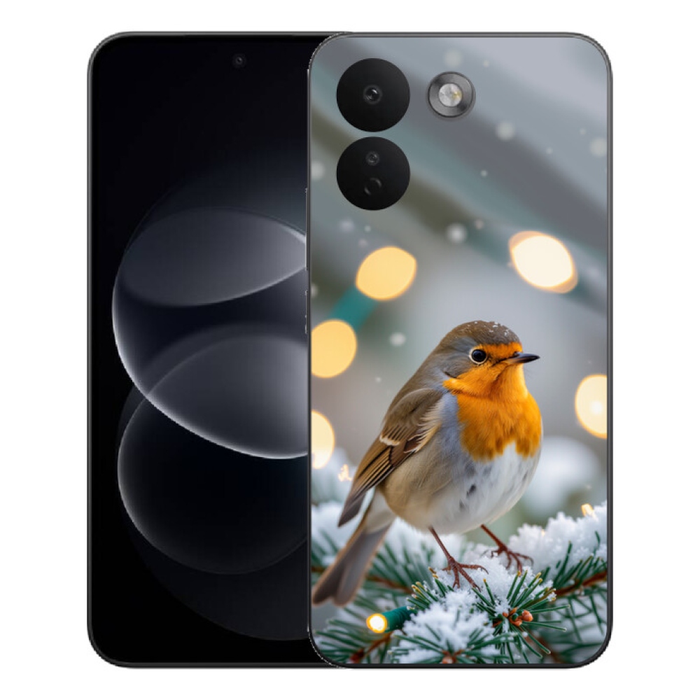 Gélový kryt mmCase na Xiaomi Redmi Note 17 Pro Max 5G - červienka v zime