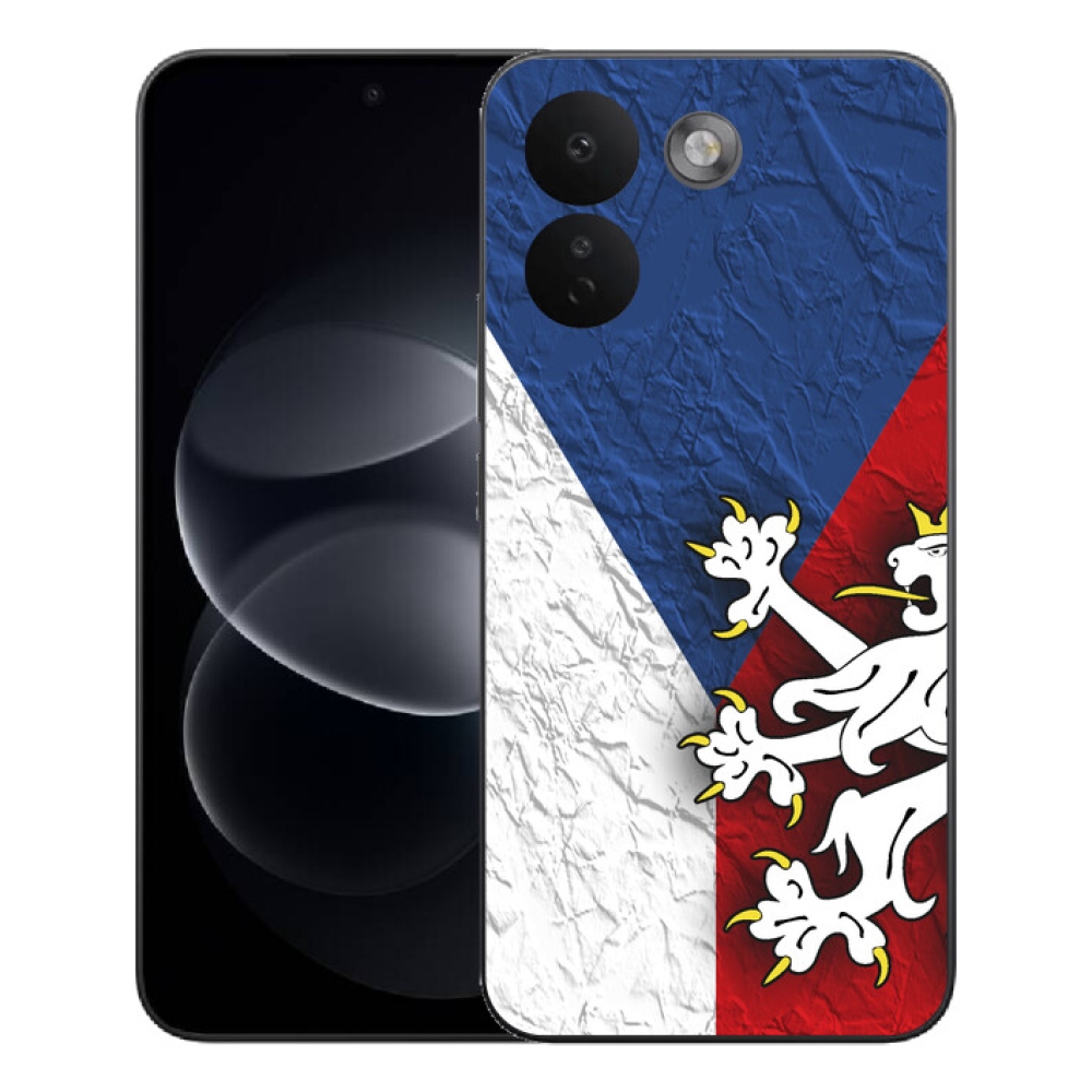Gélový kryt mmCase na Xiaomi Redmi Note 17 Pro Max 5G - česká vlajka 1