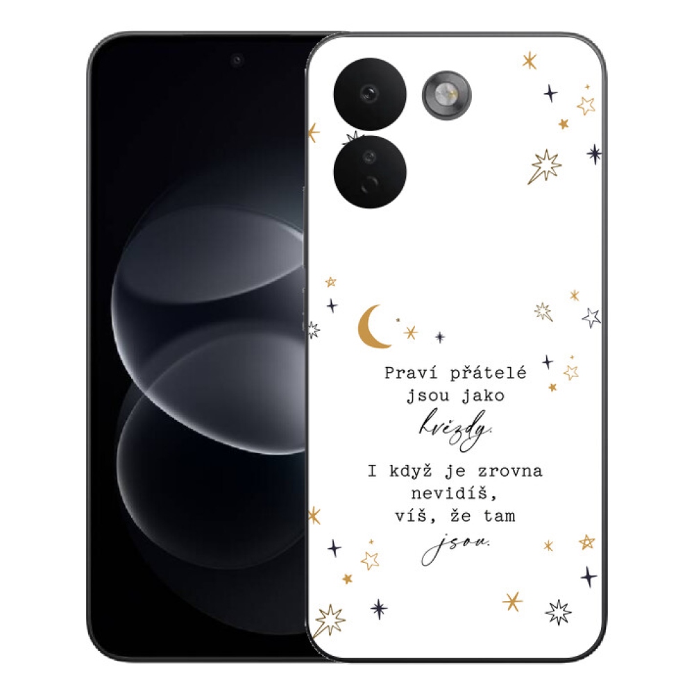 Gélový kryt mmCase na Xiaomi Redmi Note 17 Pro Max 5G - citát 6 biele pozadie