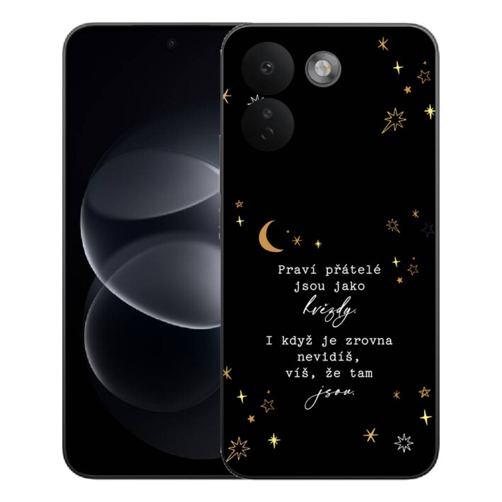 Gélový kryt mmCase na Xiaomi Redmi Note 17 Pro Max 5G - citát 6 čierne pozadie