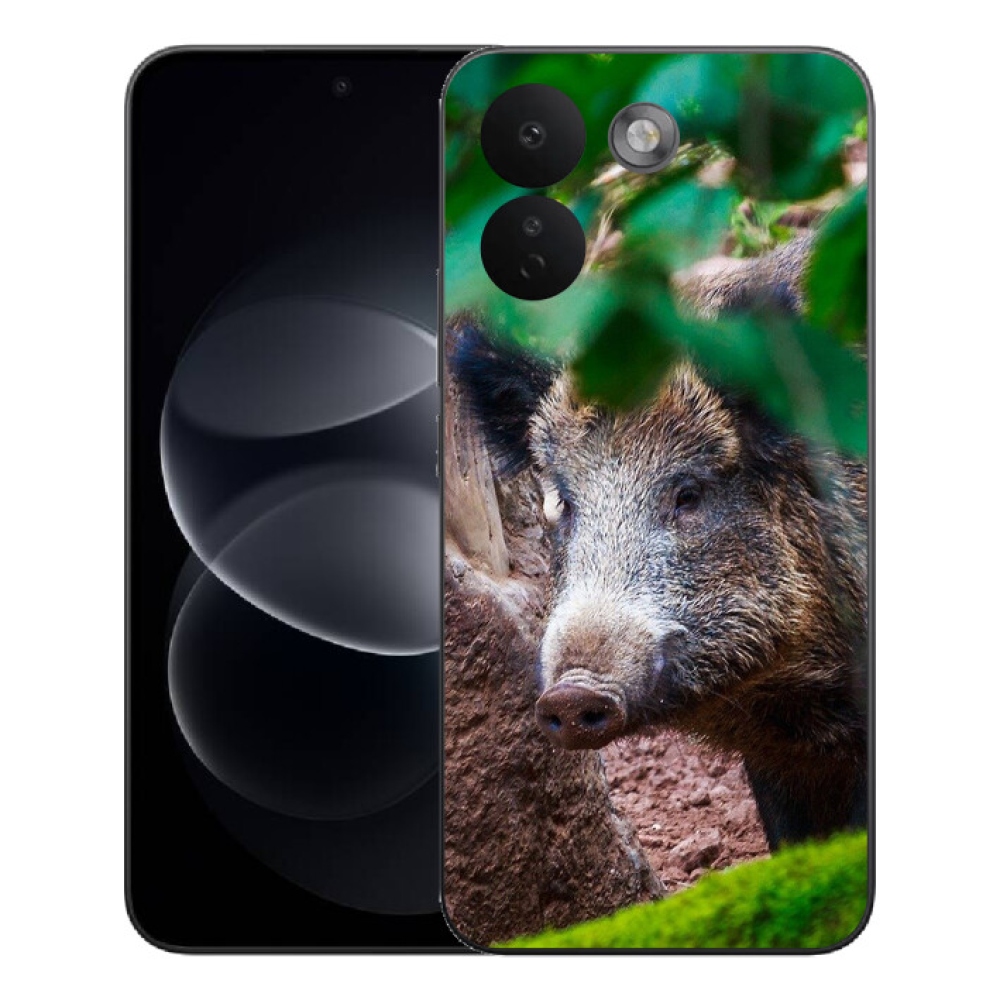 Gélový kryt mmCase na Xiaomi Redmi Note 17 Pro Max 5G - divoké prasa