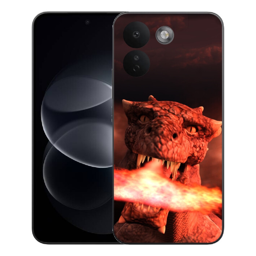 Gélový kryt mmCase na Xiaomi Redmi Note 17 Pro Max 5G - drak