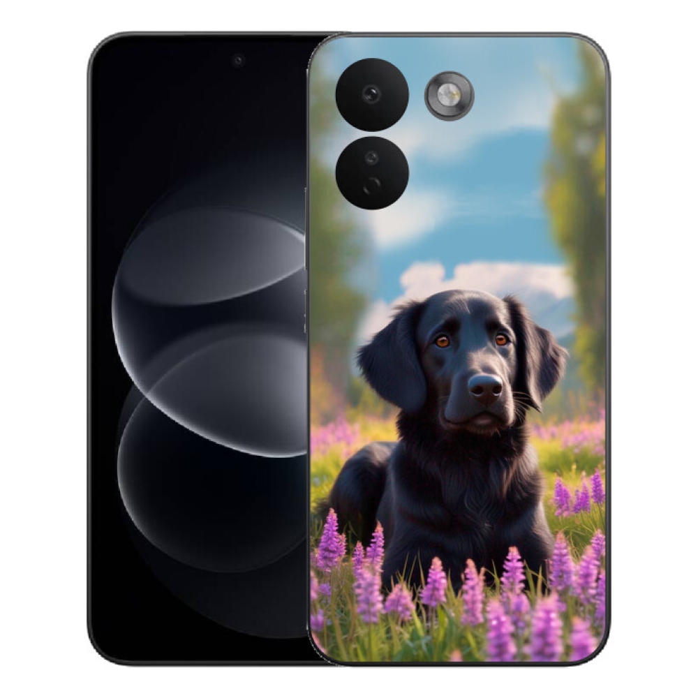 Gélový kryt mmCase na Xiaomi Redmi Note 17 Pro Max 5G - elegantný čierny retriever