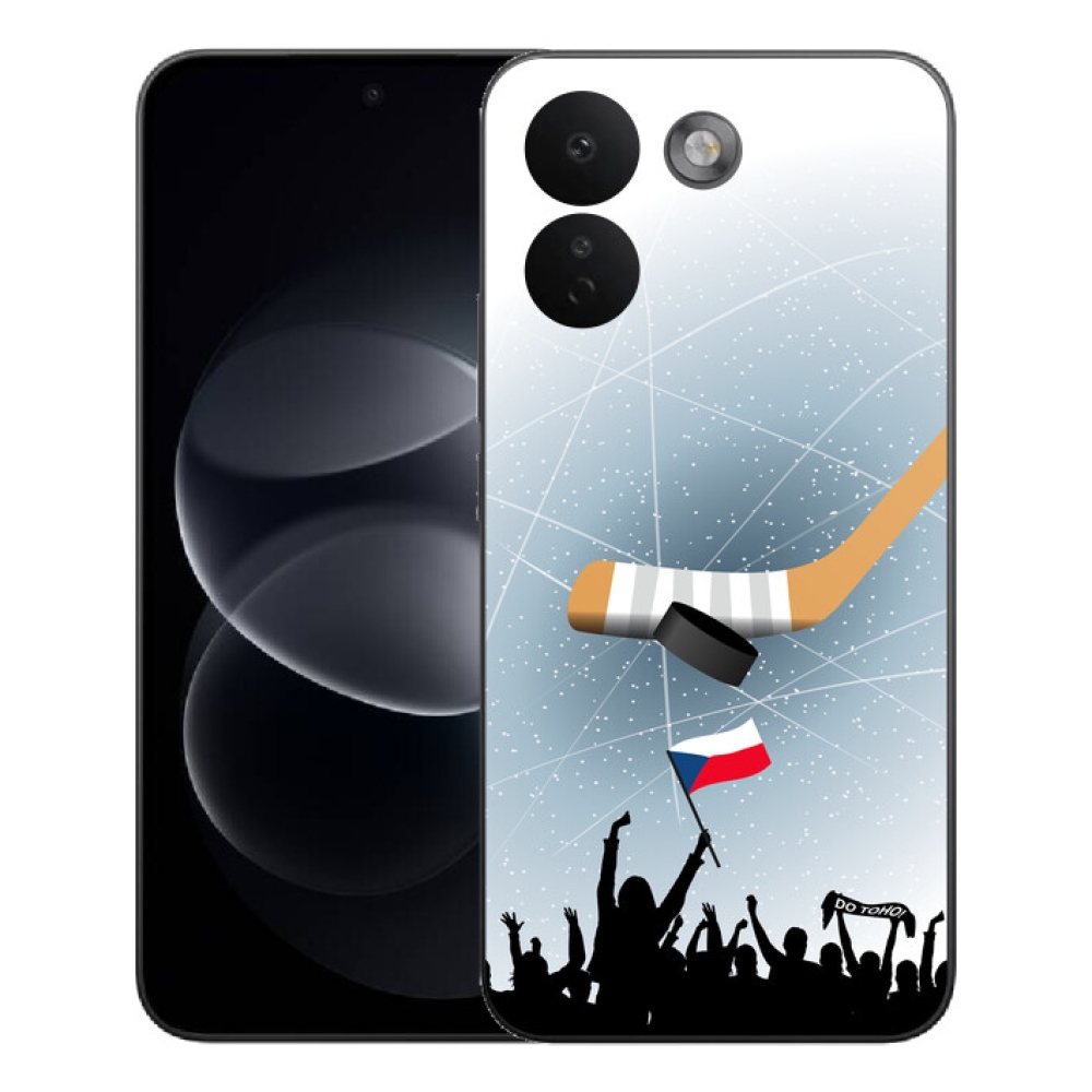 Gélový kryt mmCase na Xiaomi Redmi Note 17 Pro Max 5G - fanúšikovia hokeja