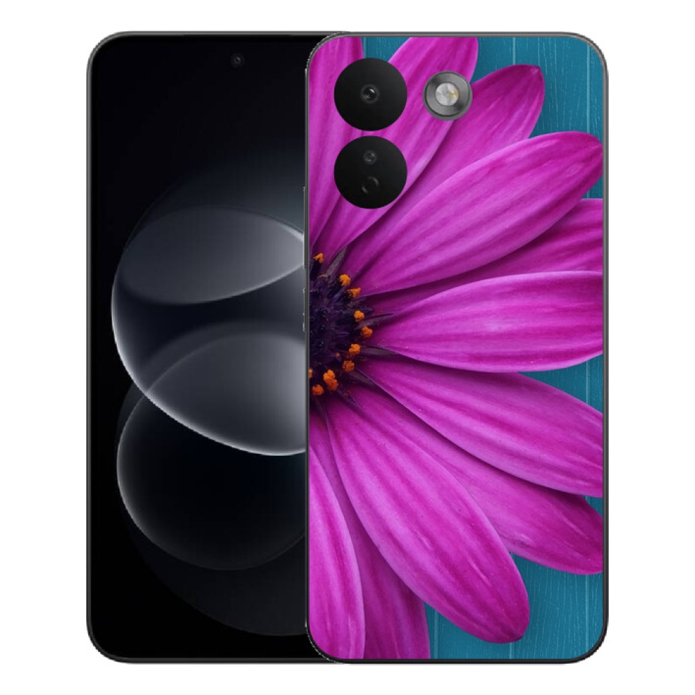 Gélový kryt mmCase na Xiaomi Redmi Note 17 Pro Max 5G - fialová margaréta