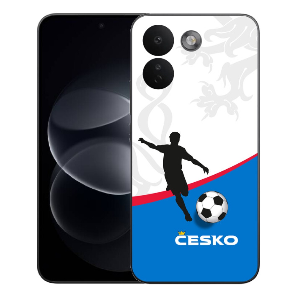 Gélový kryt mmCase na Xiaomi Redmi Note 17 Pro Max 5G - futbal Česko 1
