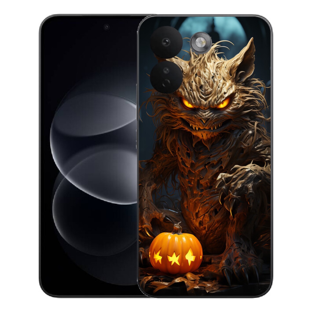 Gélový kryt mmCase na Xiaomi Redmi Note 17 Pro Max 5G - halloweenska príšera
