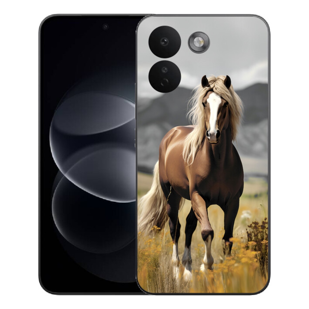 Gélový kryt mmCase na Xiaomi Redmi Note 17 Pro Max 5G - hnedý kôň 1