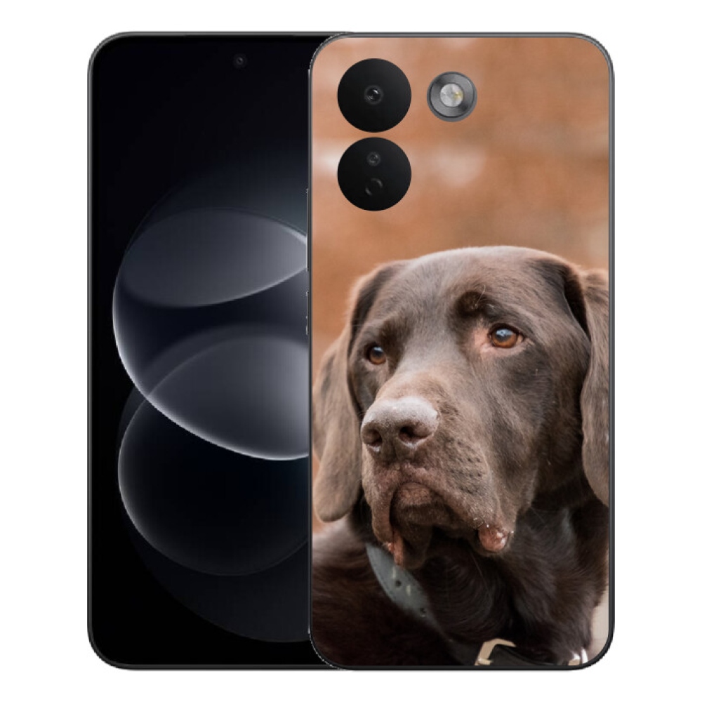 Gélový kryt mmCase na Xiaomi Redmi Note 17 Pro Max 5G - hnedý labrador