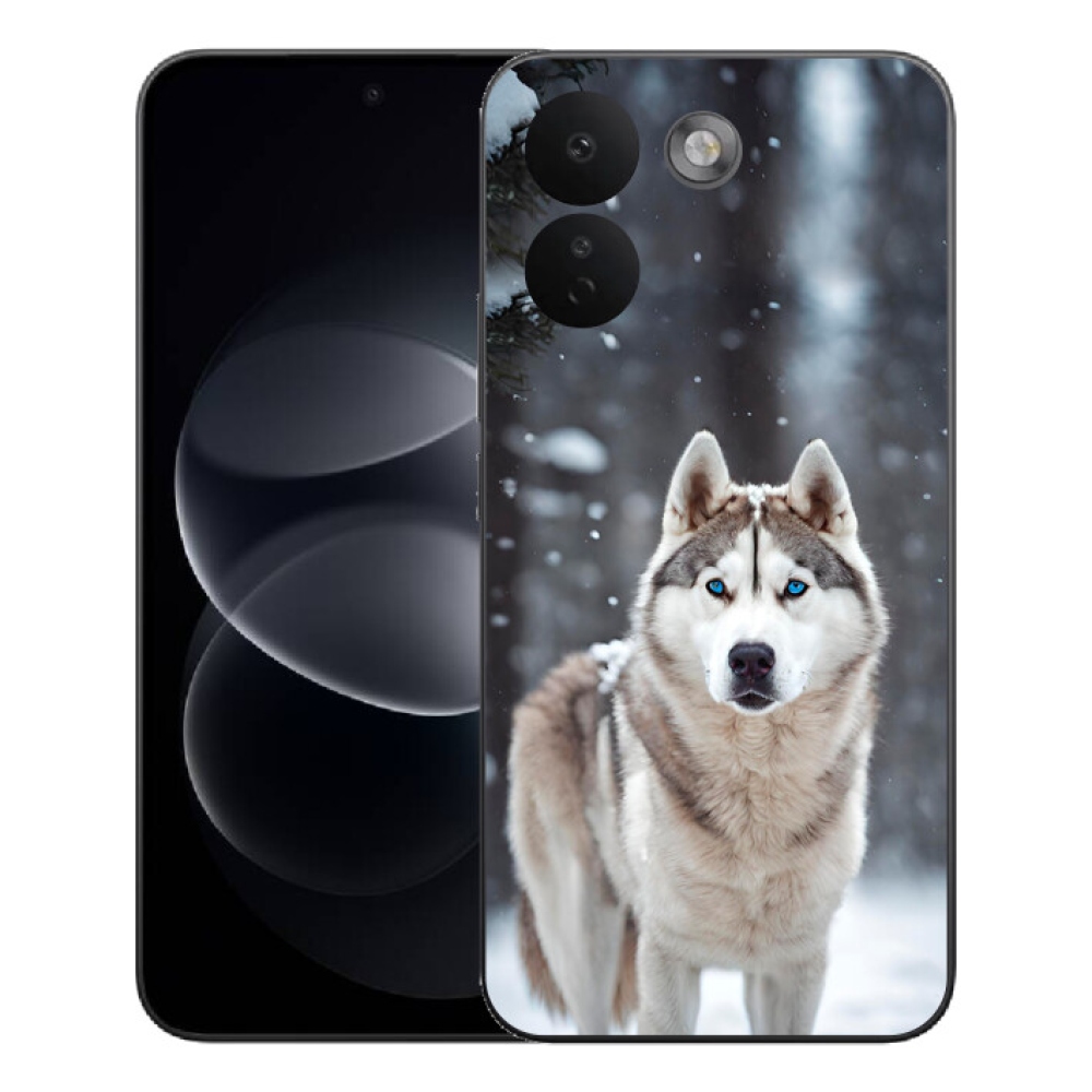 Gélový kryt mmCase na Xiaomi Redmi Note 17 Pro Max 5G - husky 2