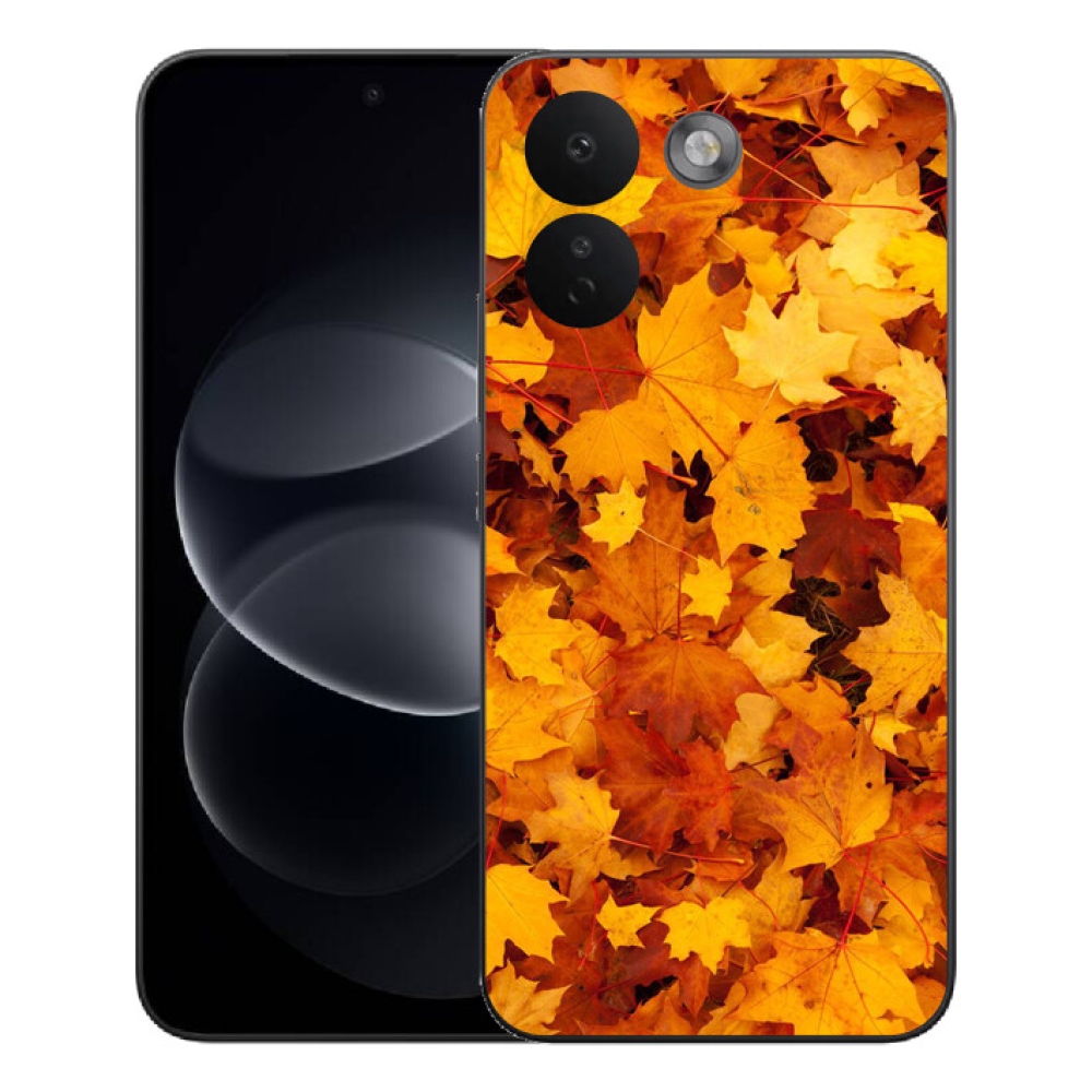 Gélový kryt mmCase na Xiaomi Redmi Note 17 Pro Max 5G - javorové listy