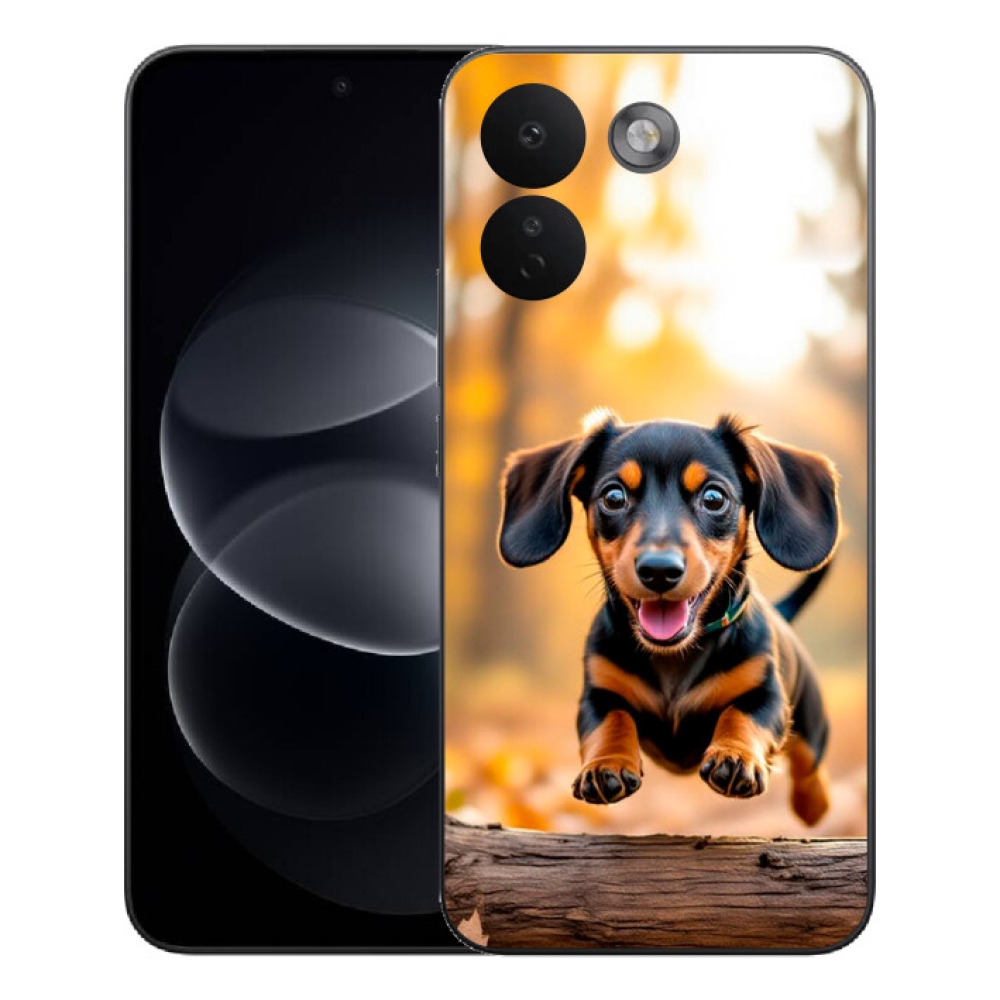 Gélový kryt mmCase na Xiaomi Redmi Note 17 Pro Max 5G - jazvečík 2