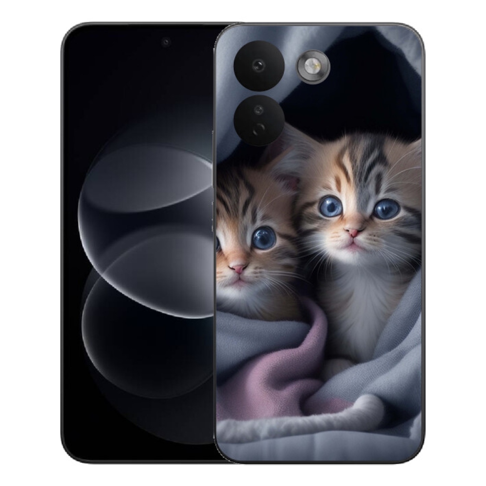 Gélový kryt mmCase na Xiaomi Redmi Note 17 Pro Max 5G - mačacie duo 2
