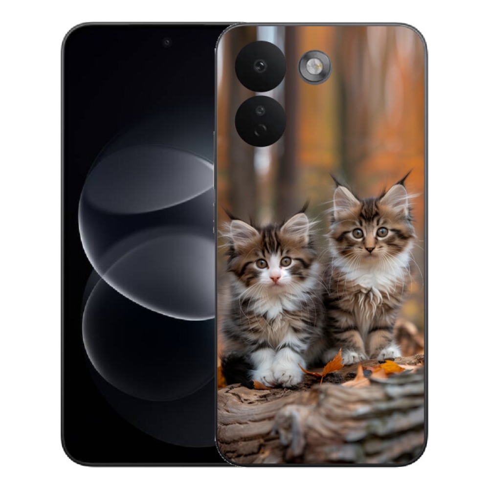 Gélový kryt mmCase na Xiaomi Redmi Note 17 Pro Max 5G - mačacie duo 3