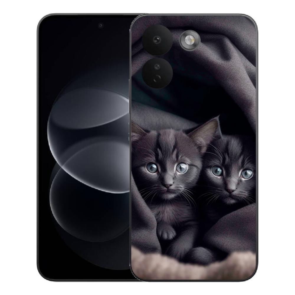 Gélový kryt mmCase na Xiaomi Redmi Note 17 Pro Max 5G - mačacie duo