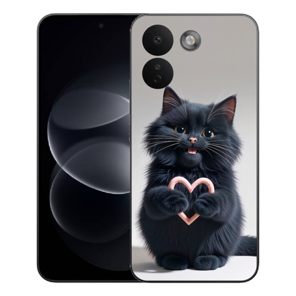Gélový kryt mmCase na Xiaomi Redmi Note 17 Pro Max 5G - mačacia láska 3