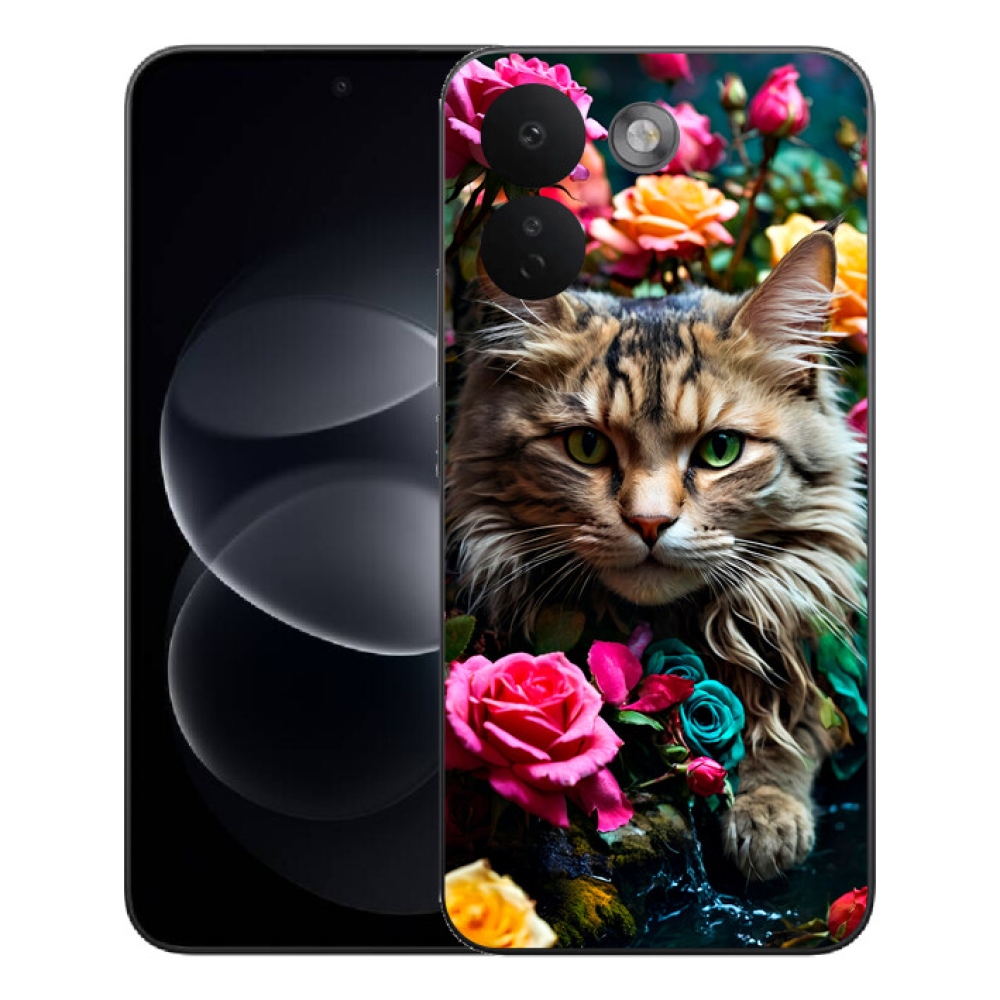 Gélový kryt mmCase na Xiaomi Redmi Note 17 Pro Max 5G - mačacie pohľad 2