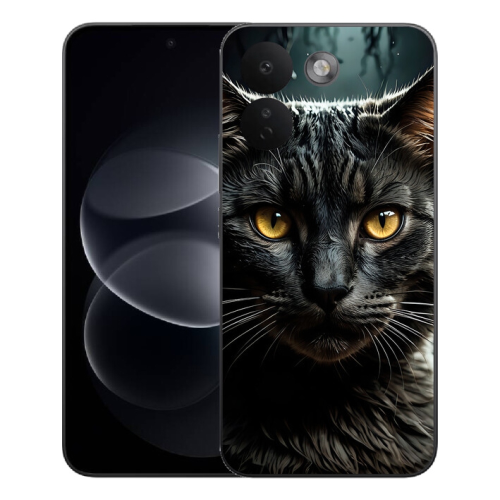 Gélový kryt mmCase na Xiaomi Redmi Note 17 Pro Max 5G - mačacie pohľad 3