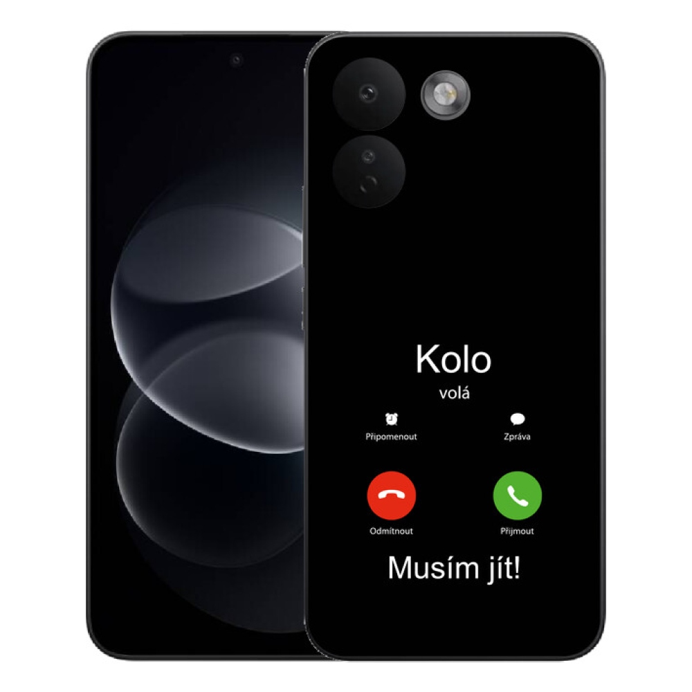 Gélový kryt mmCase na Xiaomi Redmi Note 17 Pro Max 5G - bicykel volá čierne pozadie
